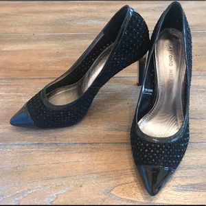 Black Antonio Melani heels